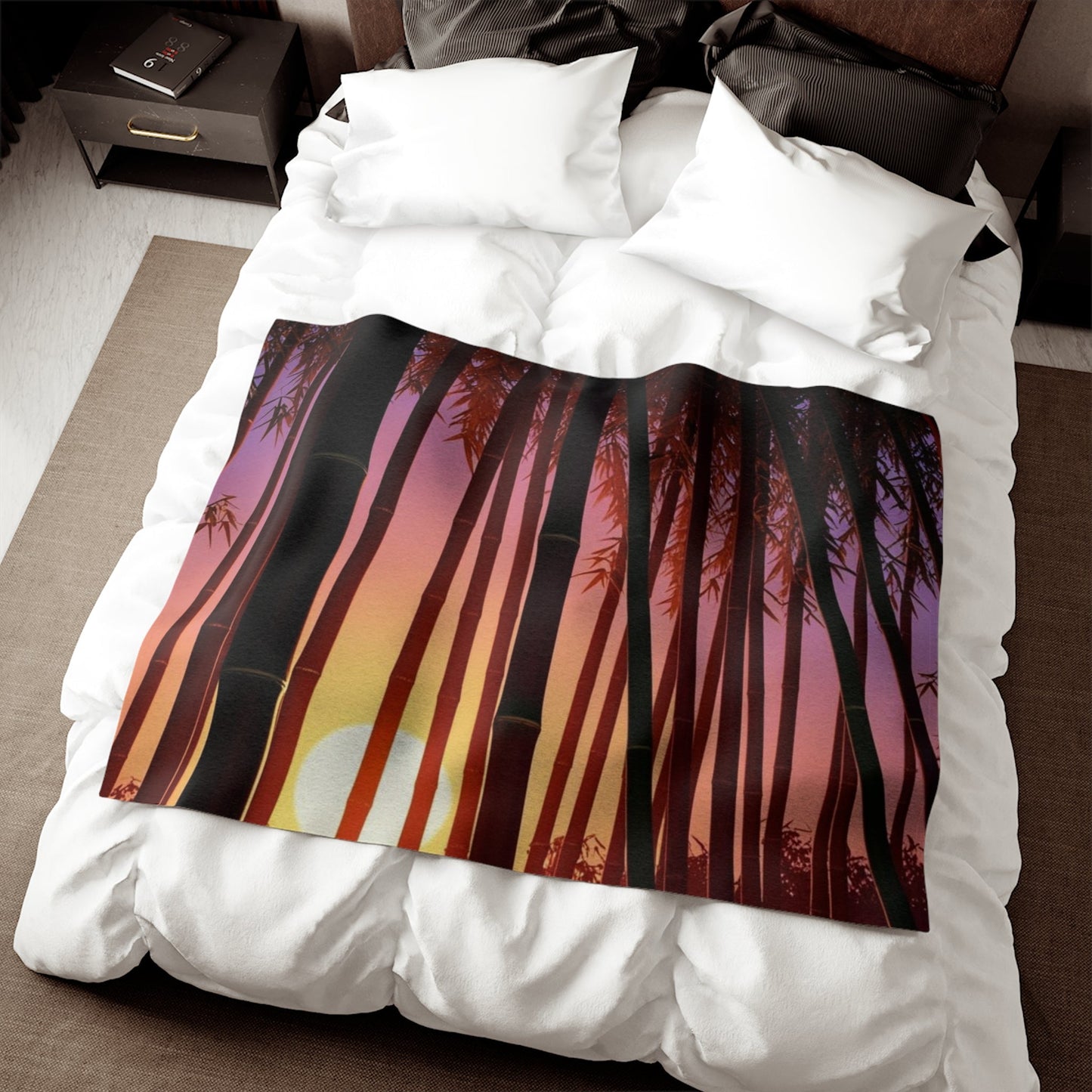 Sweatshirt Blanket – Plush Fleece Throw, 2 Size Options