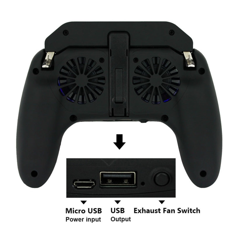 Game controller with power bank function