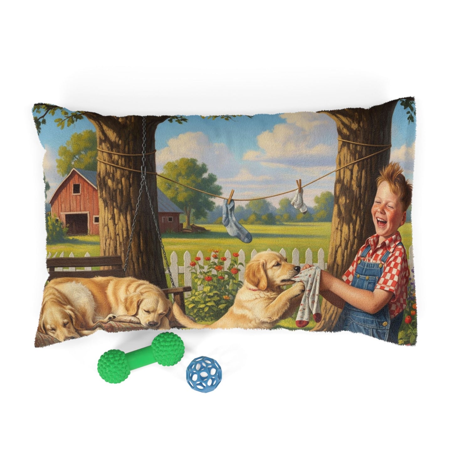 Pet Bed – Plush Dog Bed, 3 Size Options