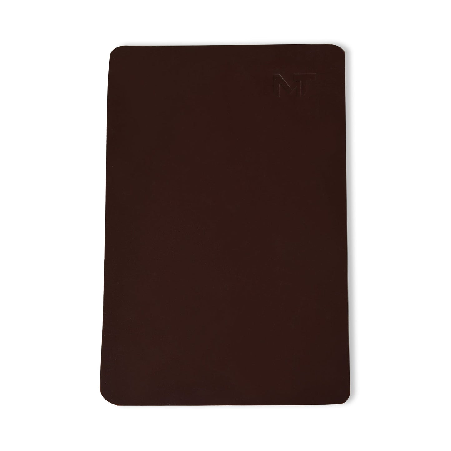 Espresso Elegance Leder Schreibtischunterlage + Mauspad