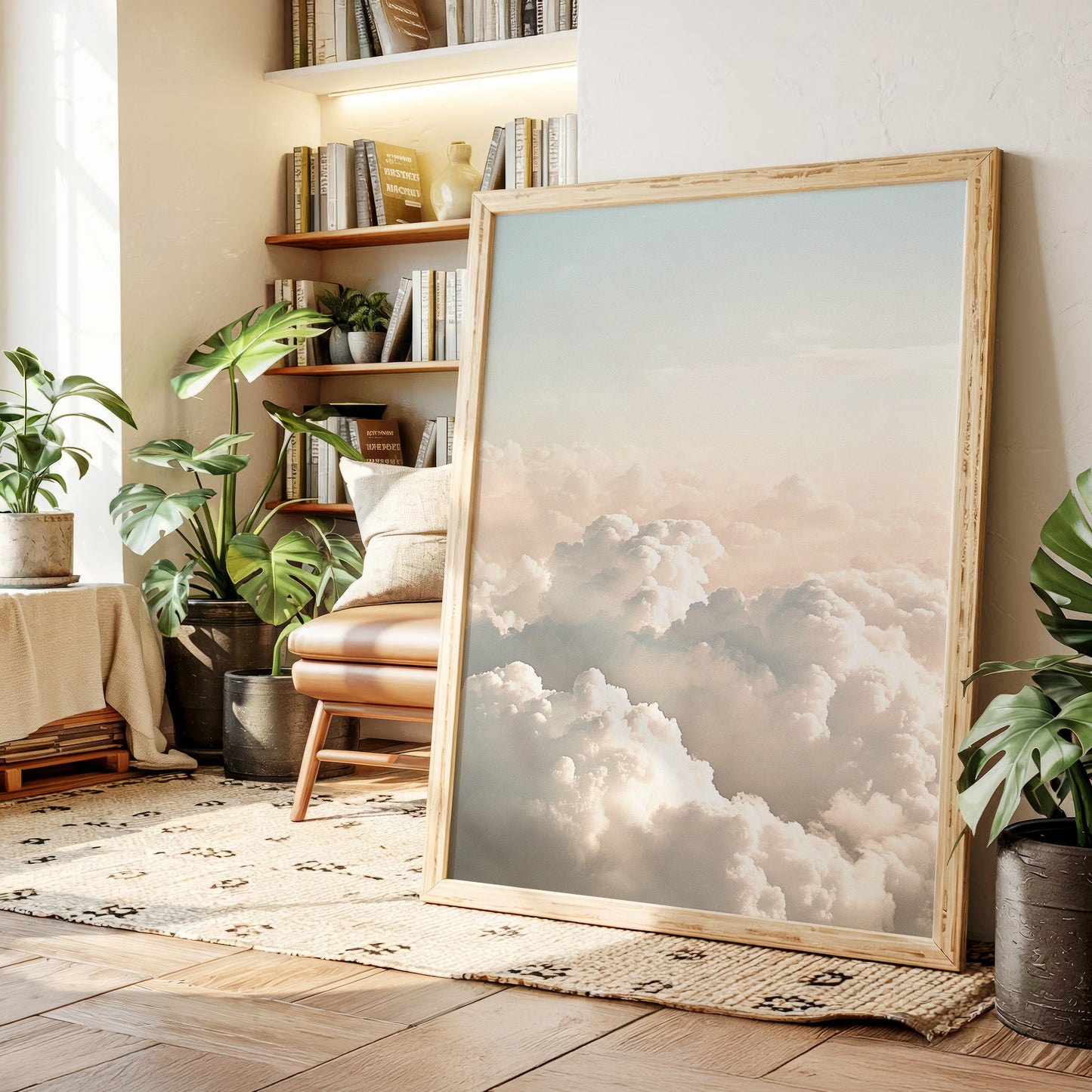 Au-dessus des nuages du matin