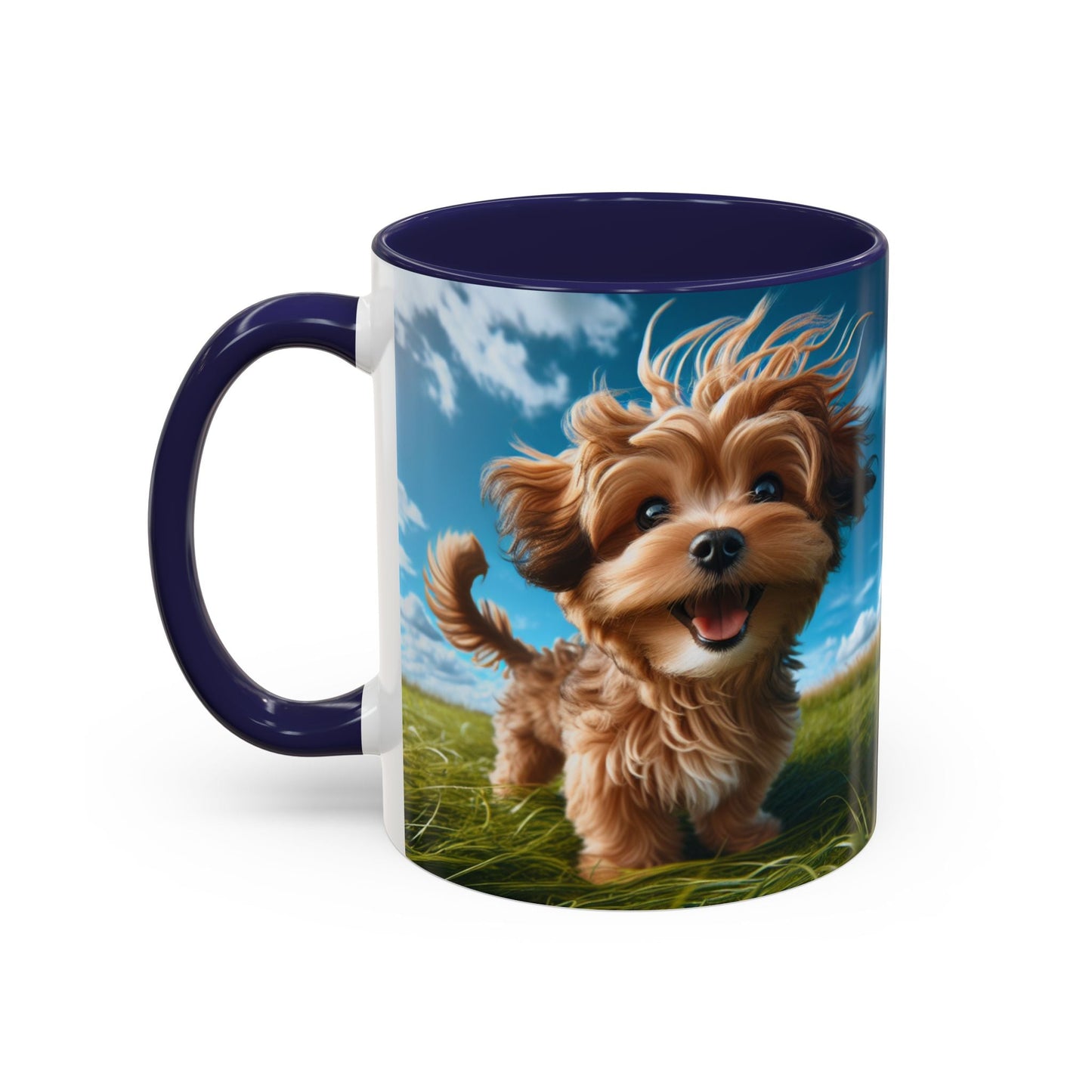 Keramiktasse mit Hunderassen-Motiv – 11 oz & 15 oz