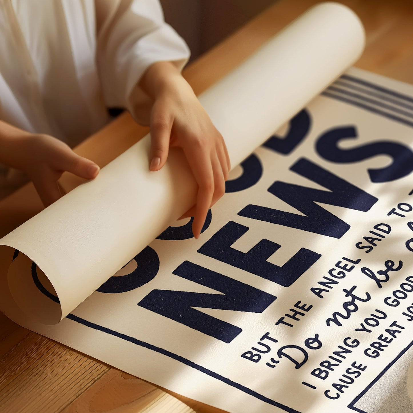 L'Écriture imprimée de la Bonne Nouvelle au quotidien