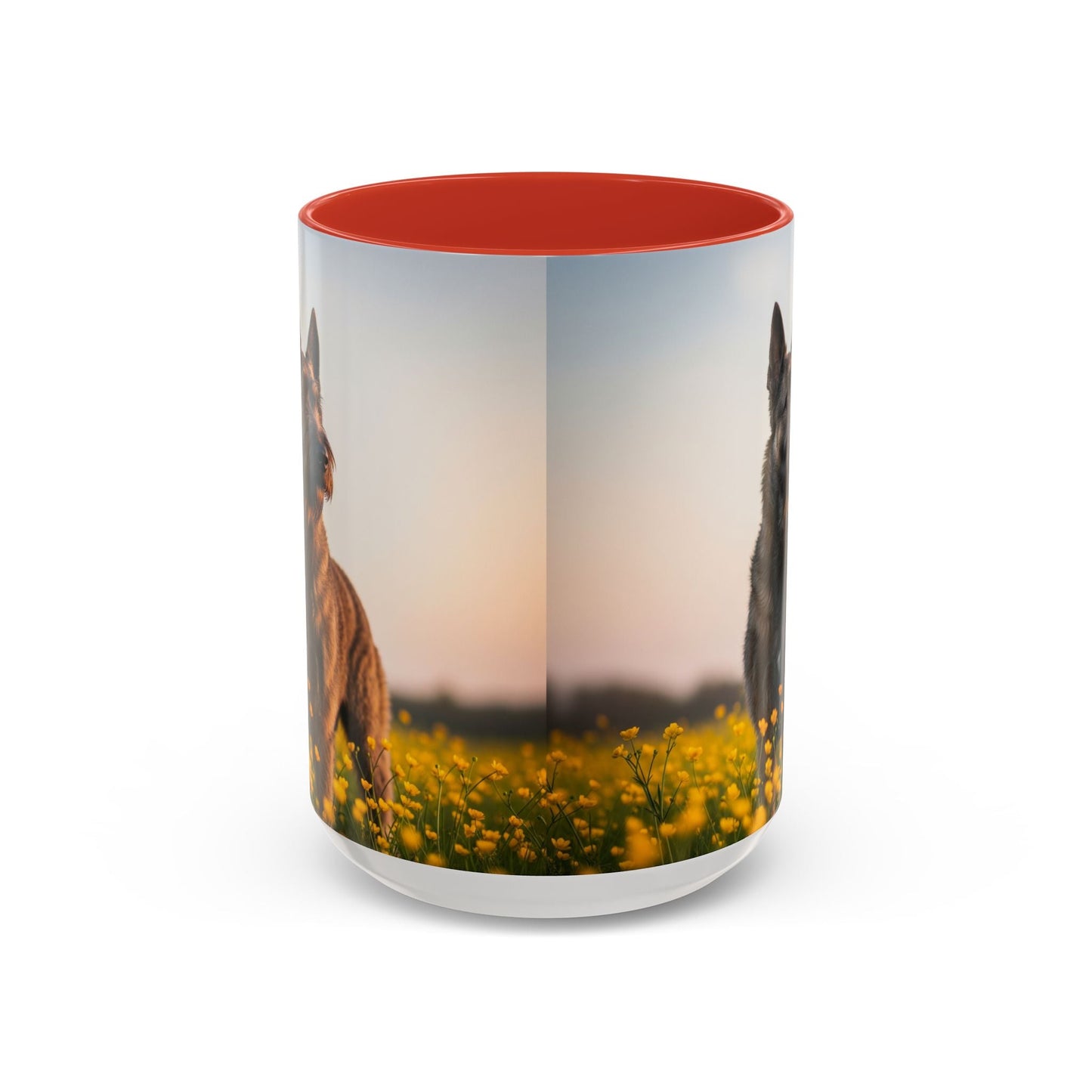Keramiktasse mit Hunderassen-Motiv – 11 oz & 15 oz