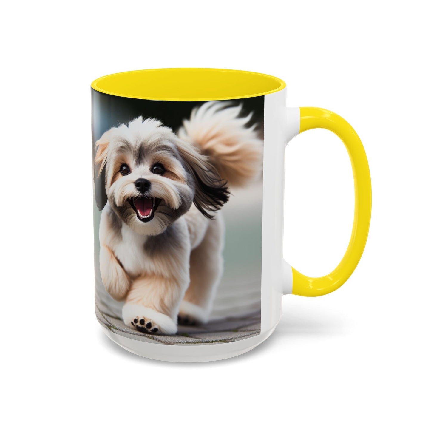 Keramiktasse mit Hunderassen-Motiv – 325 ml & 444 ml