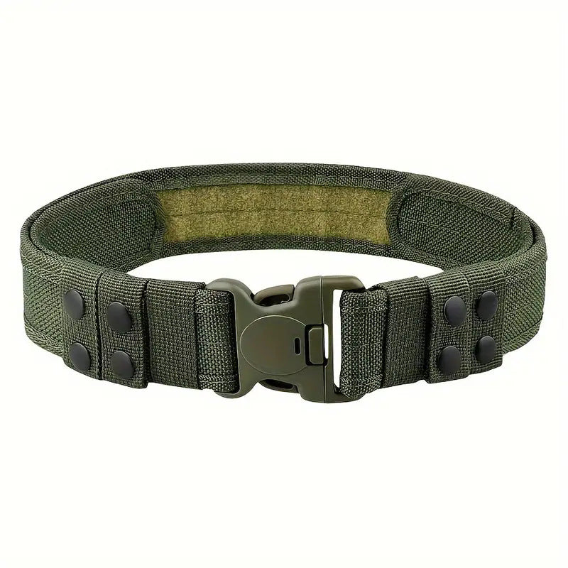 Tactical S-shaped Velcro Outdoor Hiking Belt