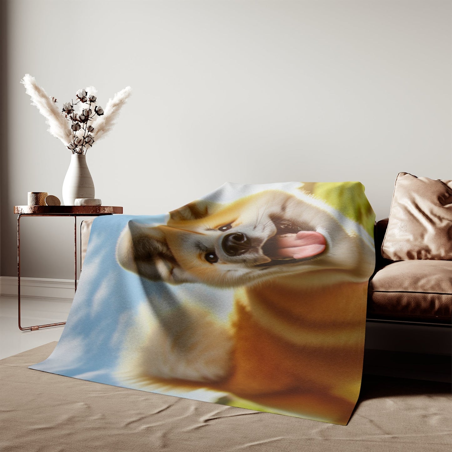 Sweatshirt Blanket – Plush Fleece Throw, 2 Size Options