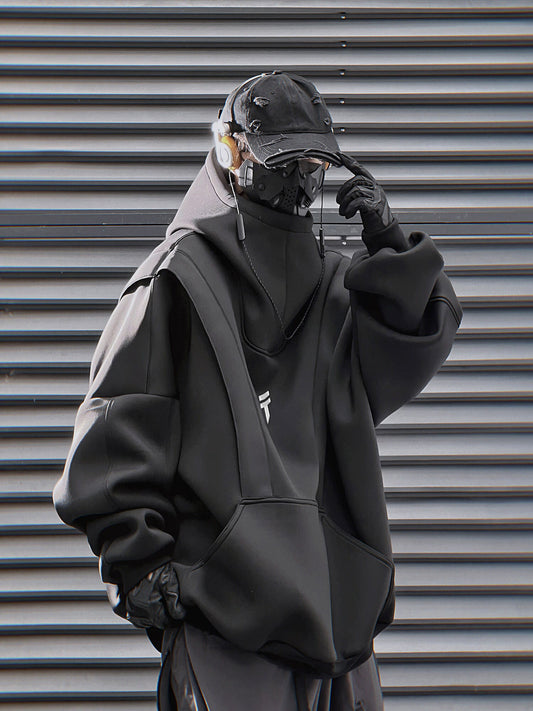 Sweat à capuche HiH50 Black Nexus