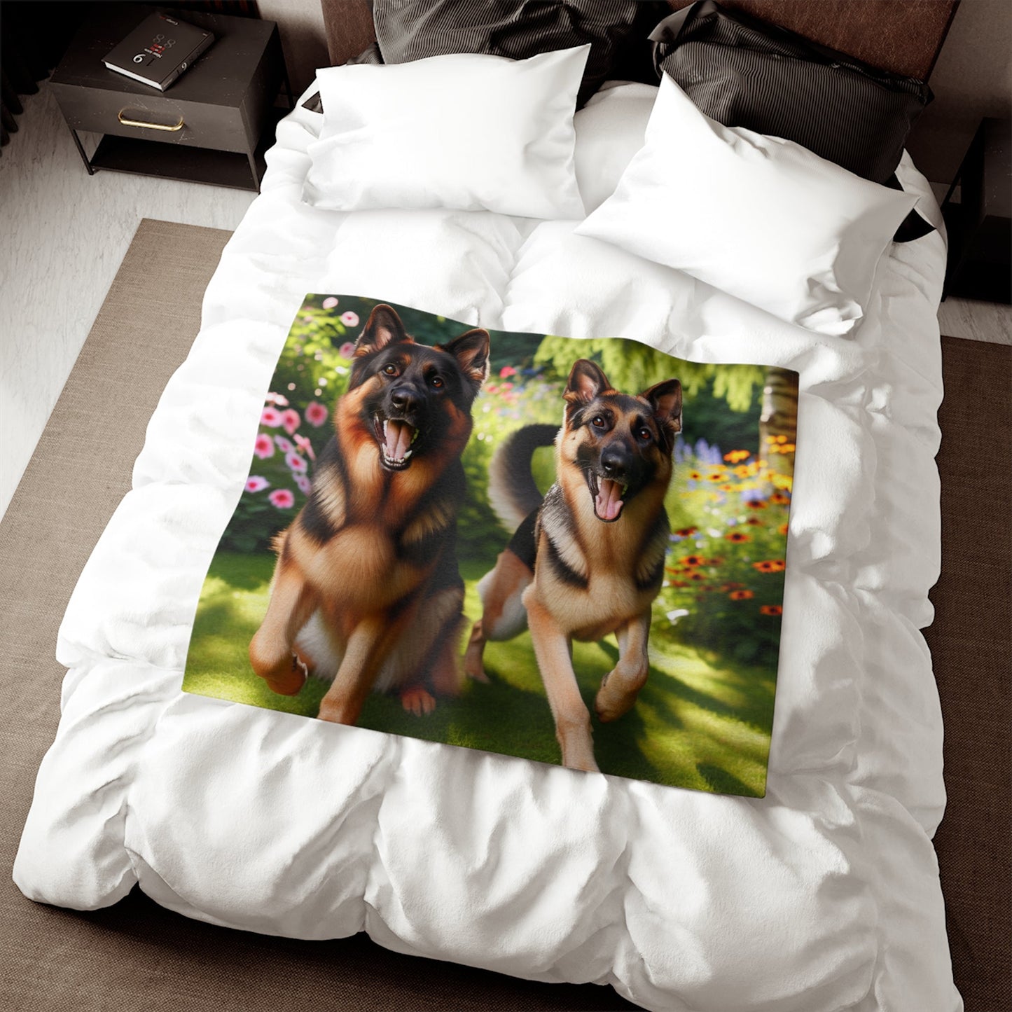 Sweatshirt Blanket – Plush Fleece Throw, 2 Size Options