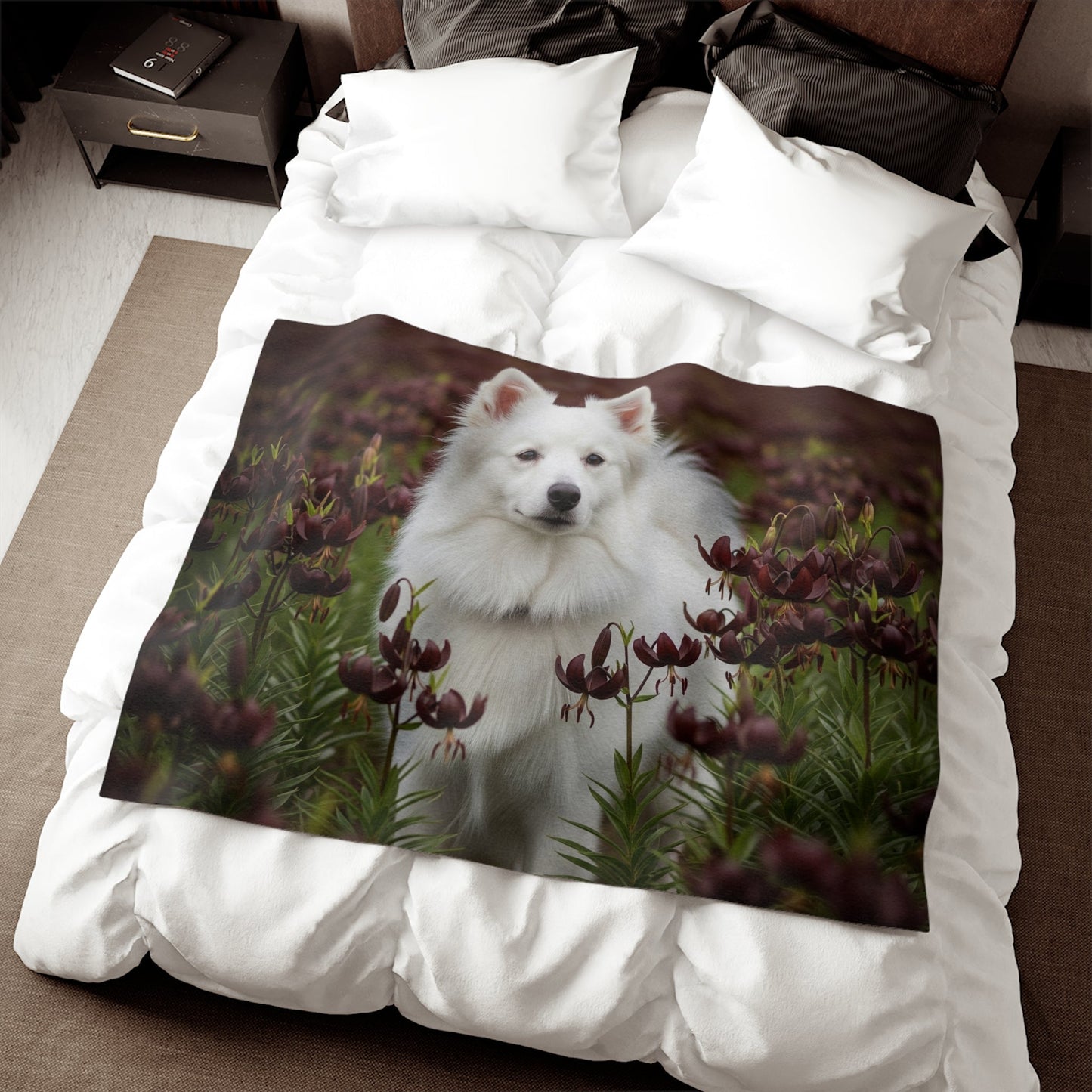 Sweatshirt Blanket – Plush Fleece Throw, 2 Size Options