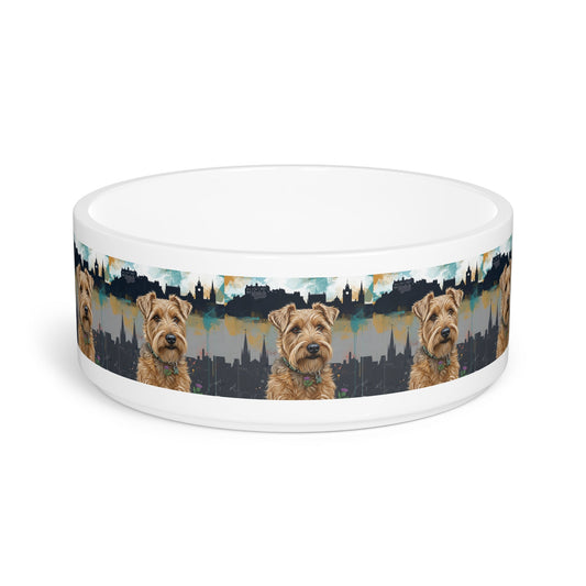Ceramic Pet Bowl – 16 oz Dog Feeding Bowl