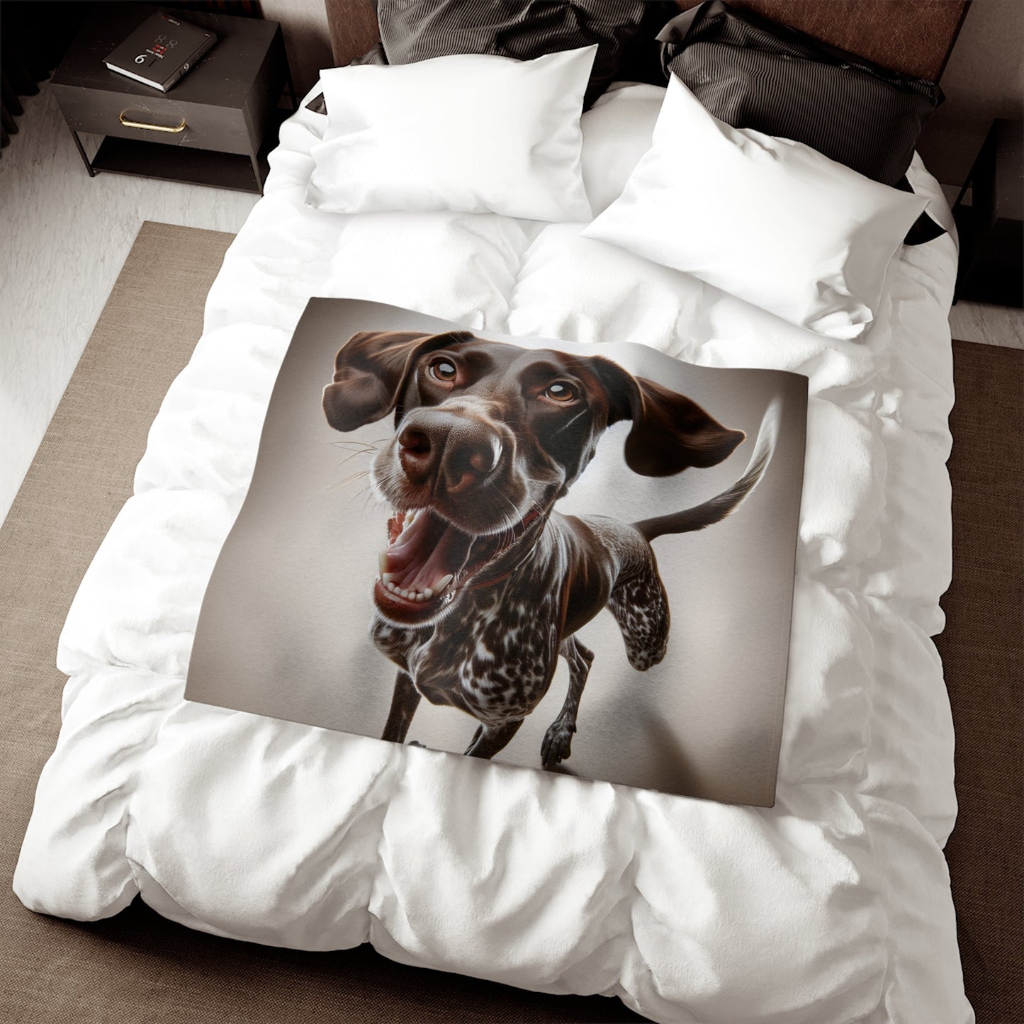 Sweatshirt Blanket – Plush Fleece Throw, 2 Size Options