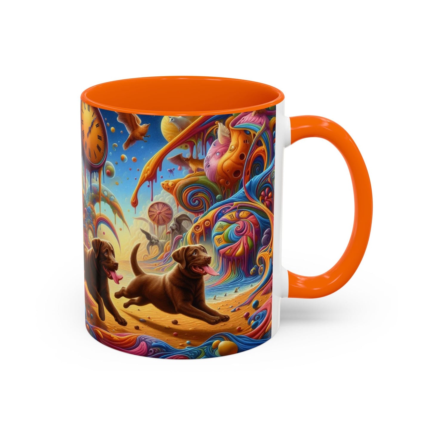 Keramiktasse mit Hunderassen-Motiv – 11 oz & 15 oz