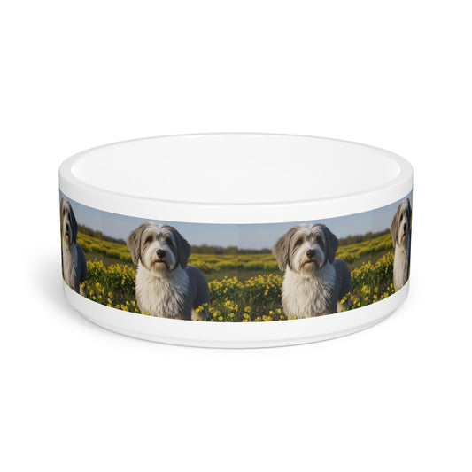 Ceramic Pet Bowl – 16 oz Dog Feeding Bowl