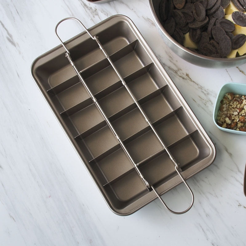 Square Brownie Baking Pan Cake Mold