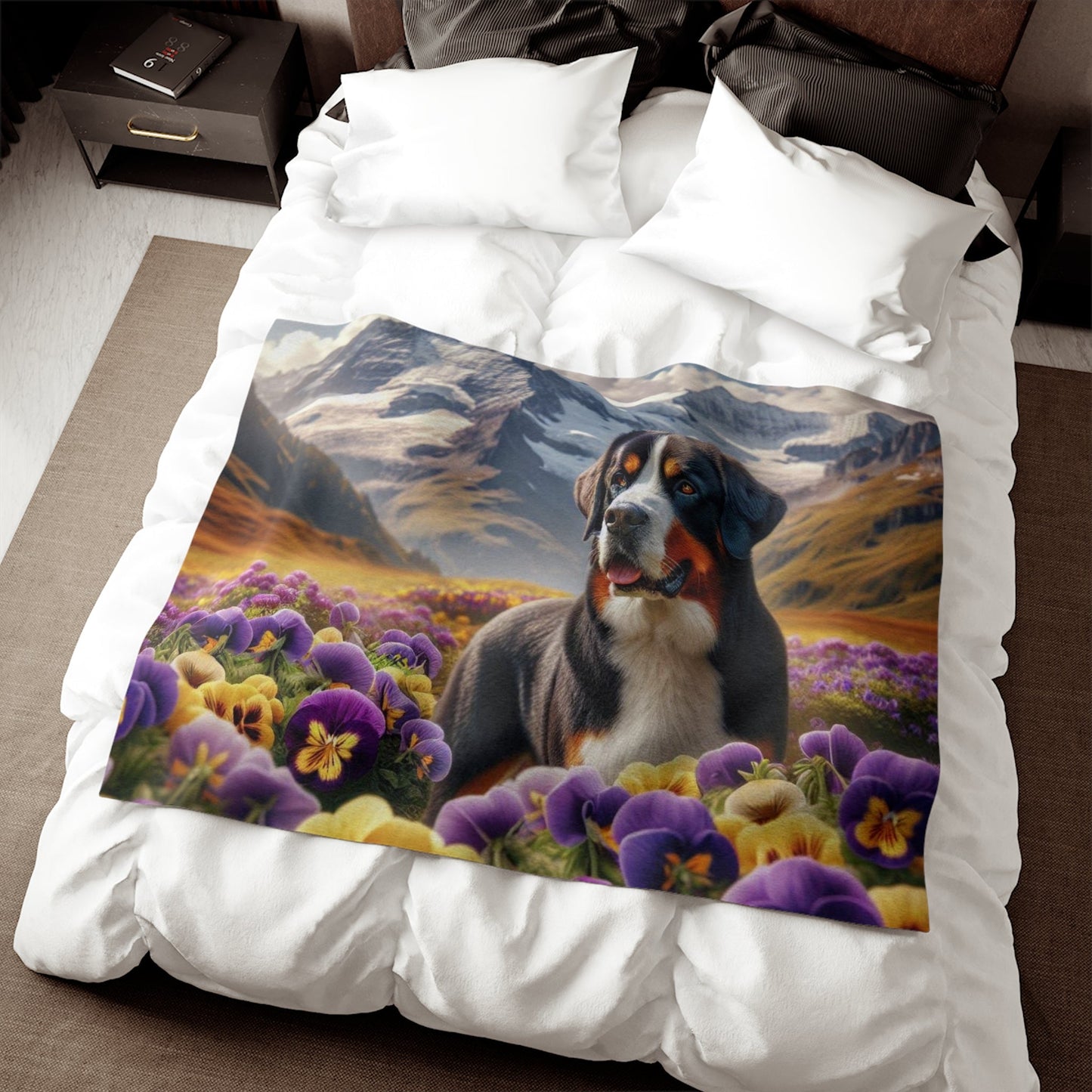 Sweatshirt Blanket – Plush Fleece Throw, 2 Size Options