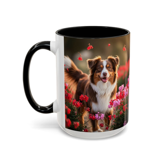 Keramiktasse mit Hunderassen-Motiv – 11 oz & 15 oz