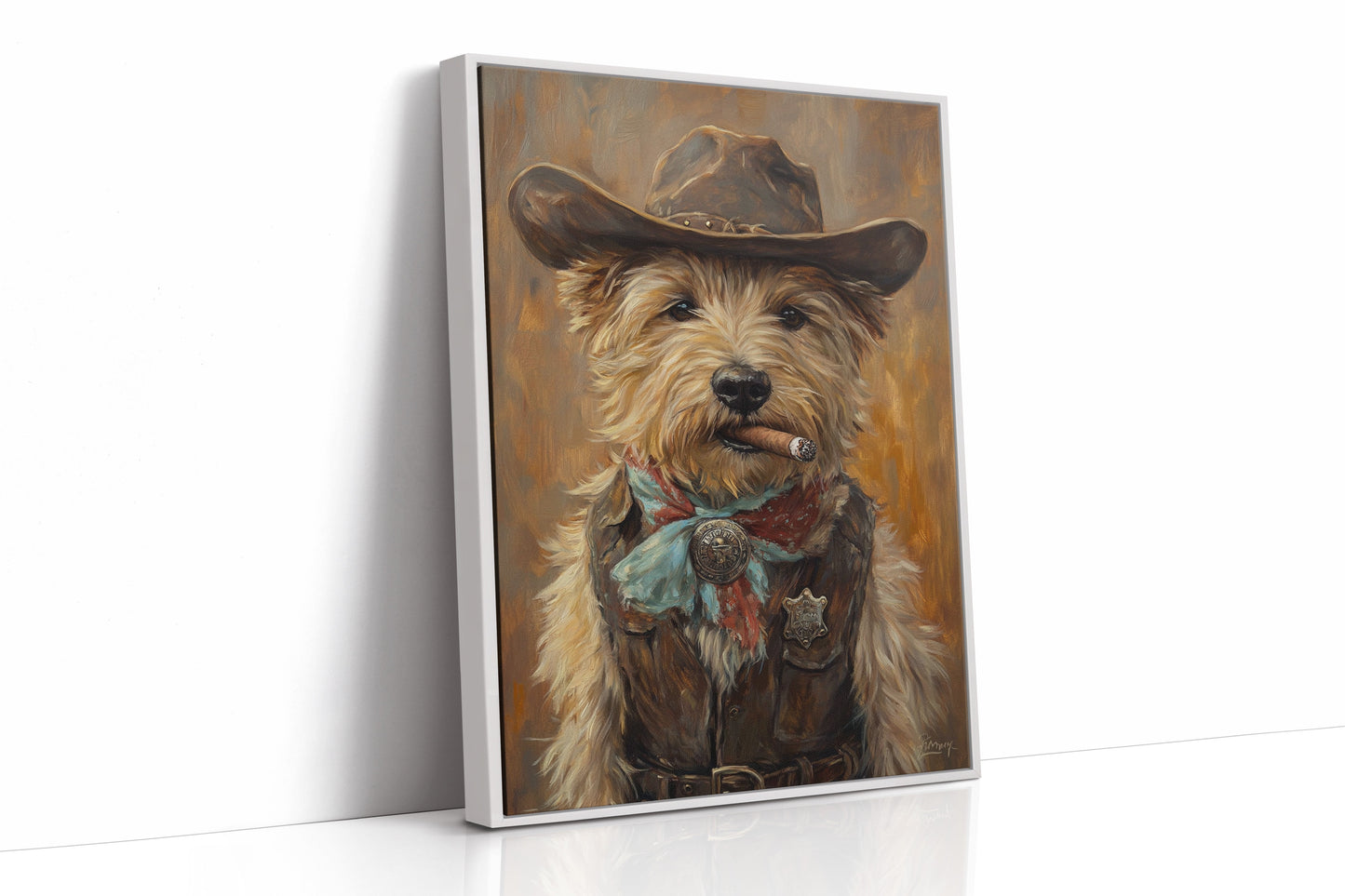 Wheaten Terrier Wild-West-Deputy