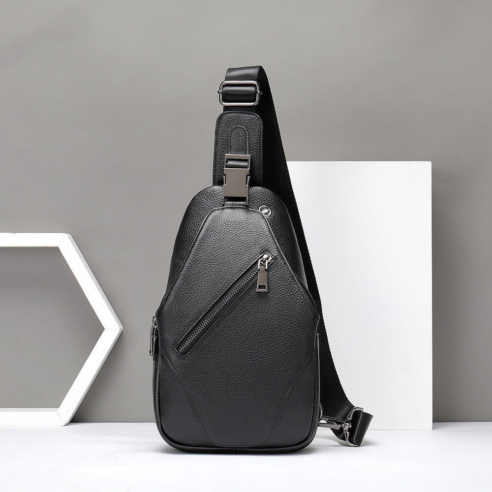 Authentic Leather All-match Crossbody Bag