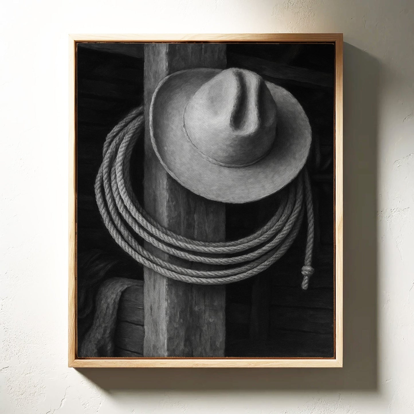 Cowboyhut und Lasso