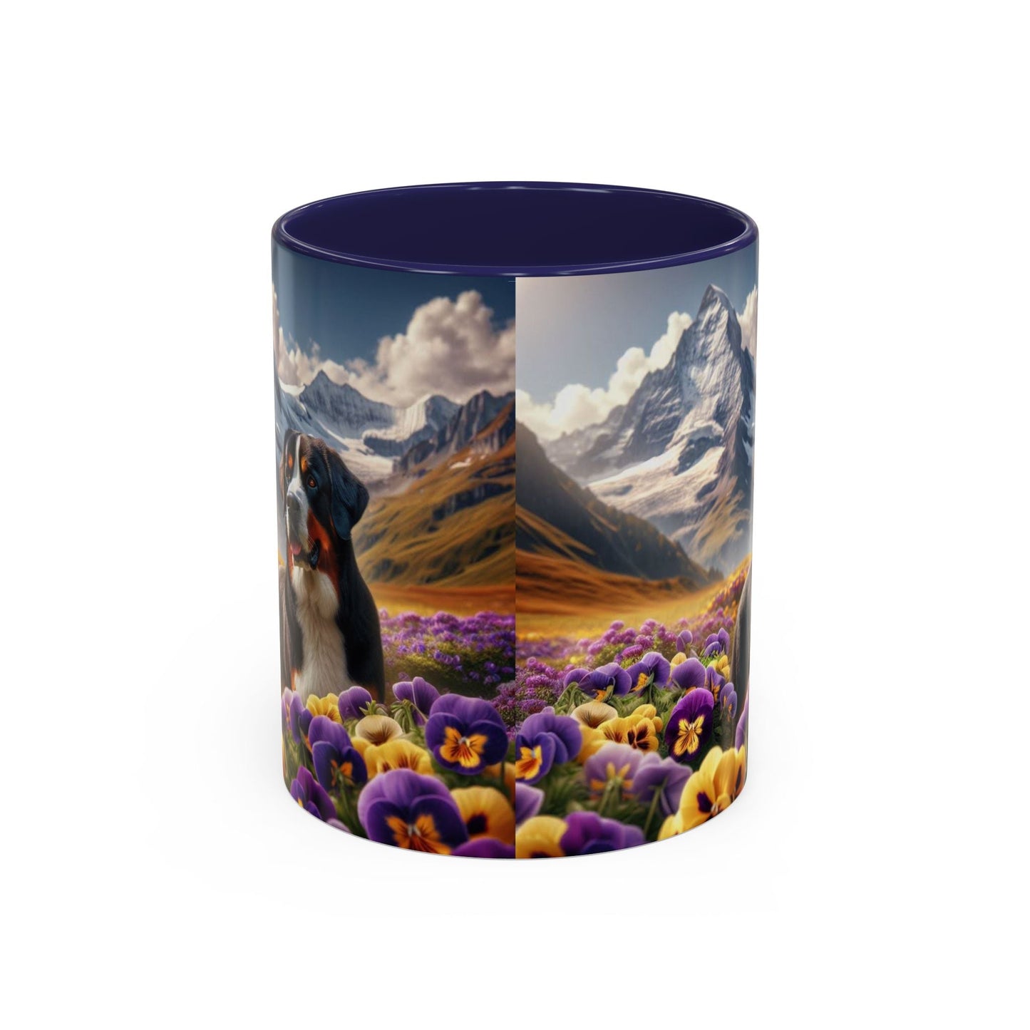 Keramiktasse mit Hunderassen-Motiv – 11 oz & 15 oz