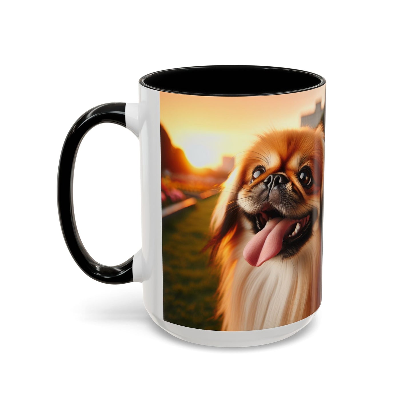 Keramiktasse mit Hunderassen-Motiv – 11 oz & 15 oz