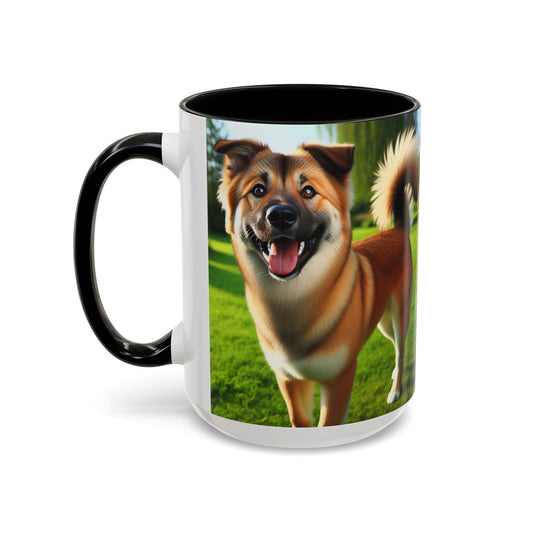 Keramiktasse mit Hunderassen-Motiv – 11 oz & 15 oz