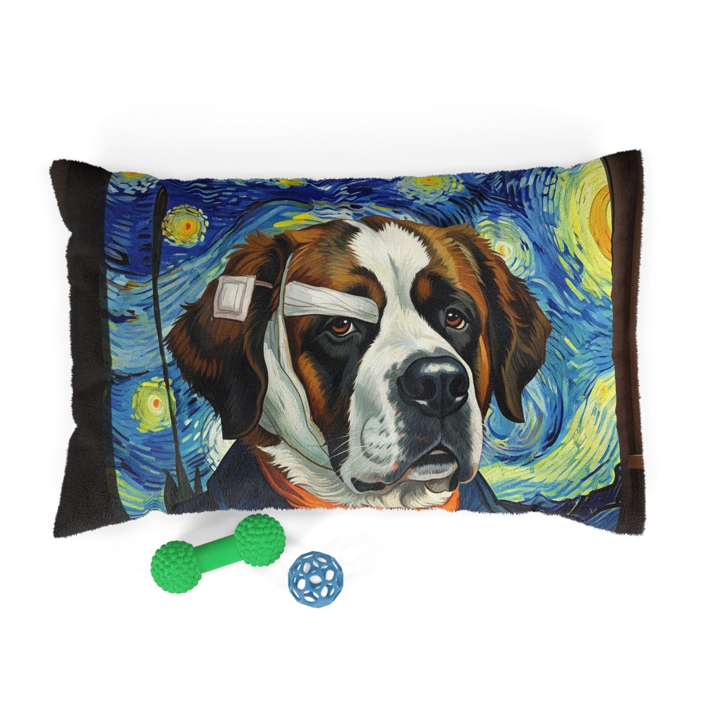 Hundebett – Plüsch-Hundebett, 3 Größenoptionen