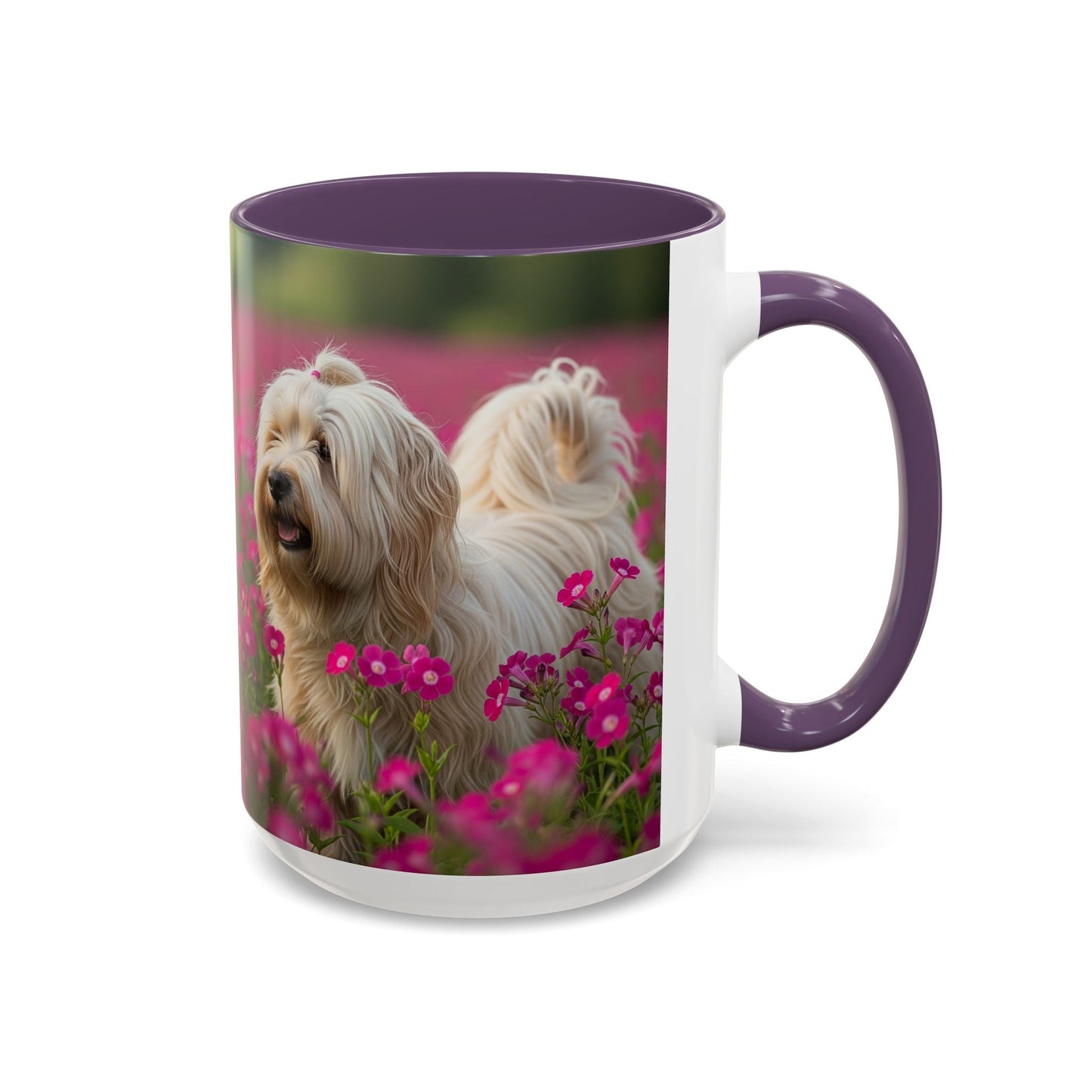 Keramiktasse mit Hunderassen-Motiv – 11 oz & 15 oz