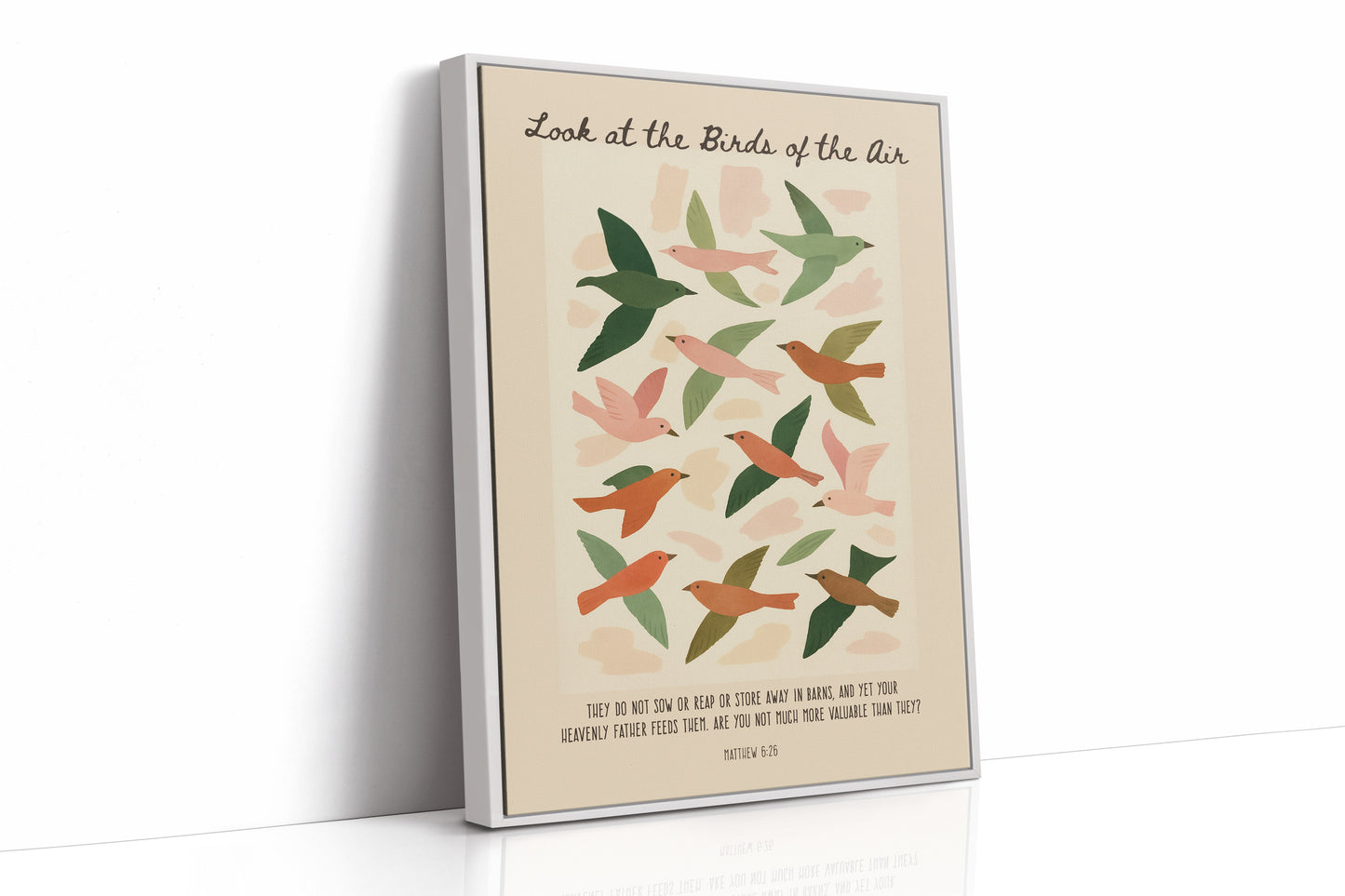 Look at the Birds of the Air Print