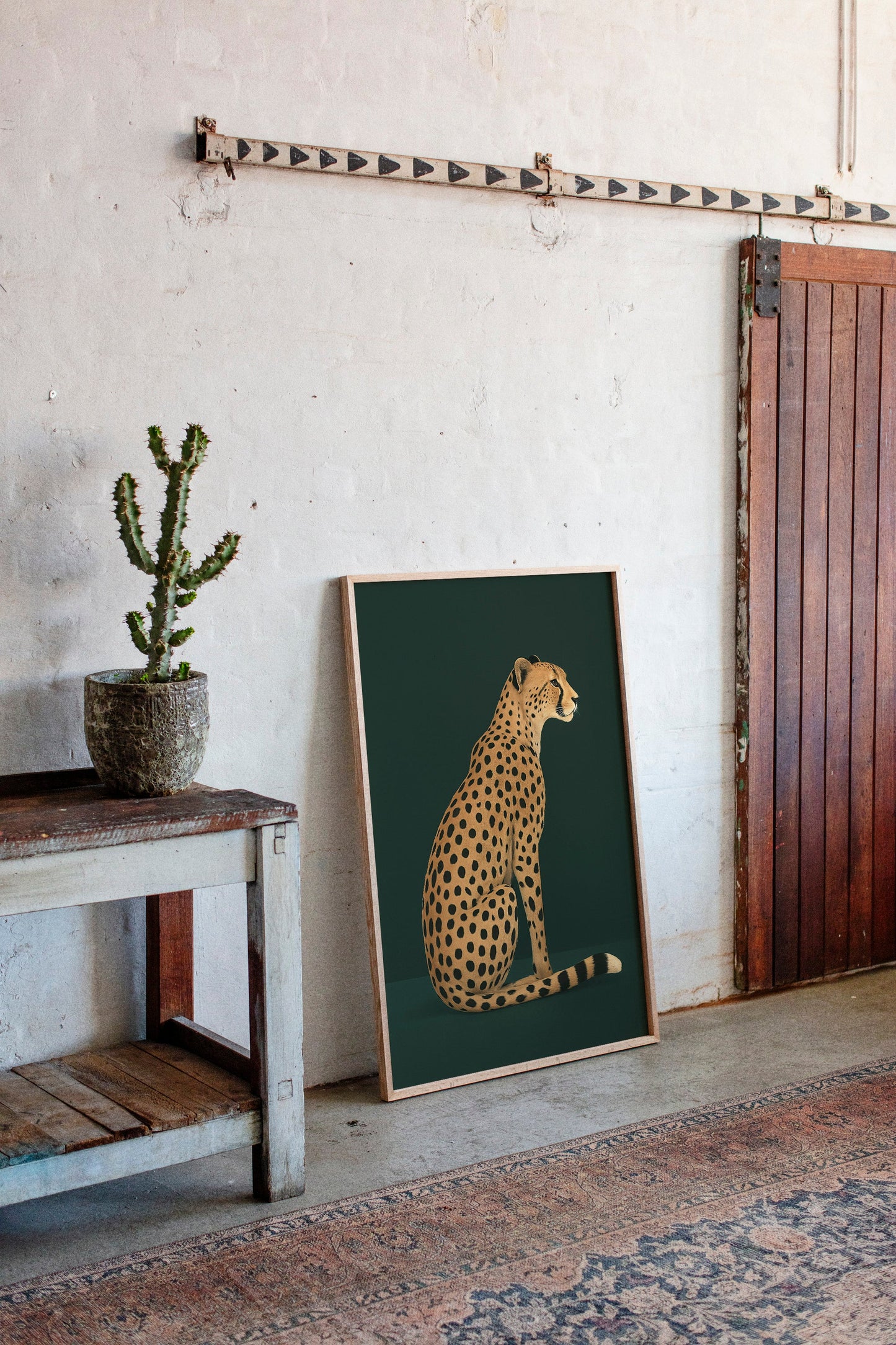 Cheetah Grace on Emerald