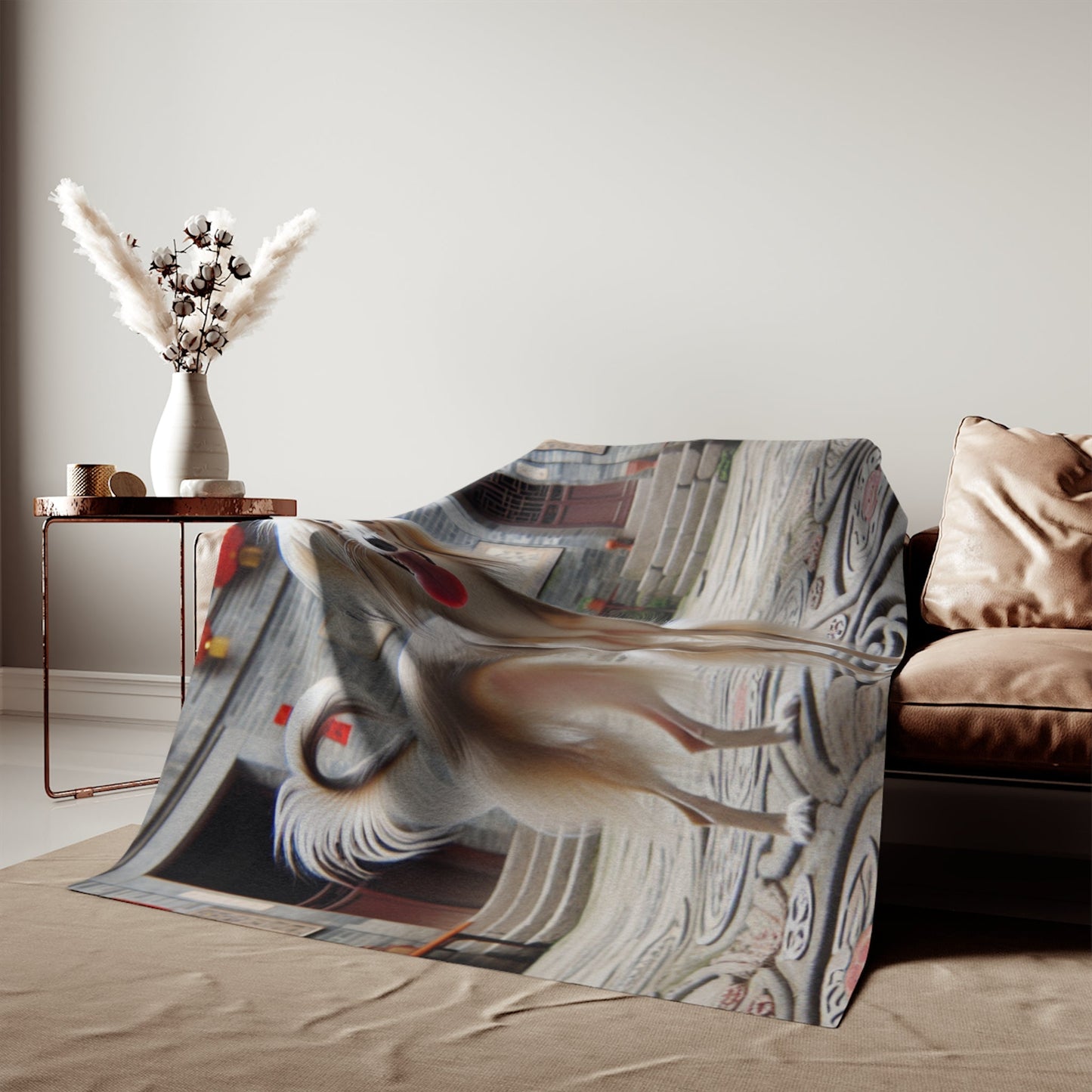 Sweatshirt Blanket – Plush Fleece Throw, 2 Size Options