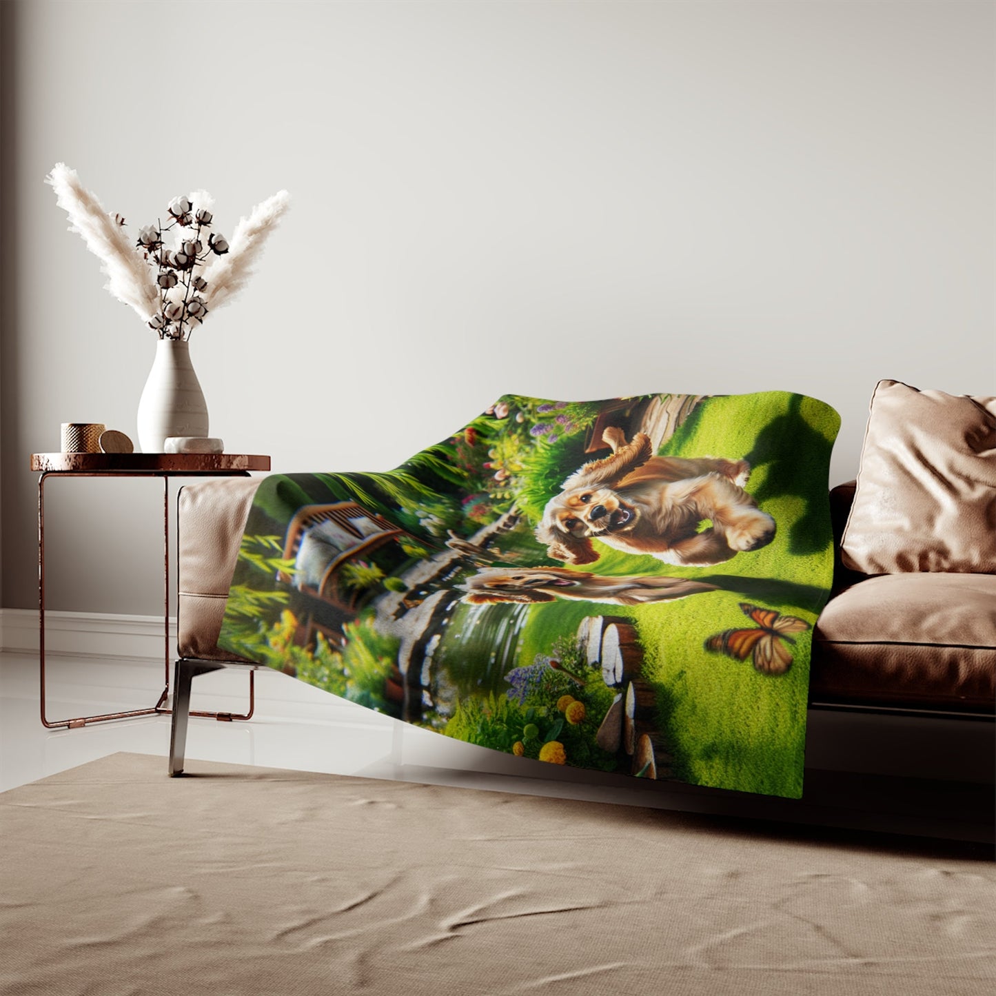 Sweatshirt Blanket – Plush Fleece Throw, 2 Size Options
