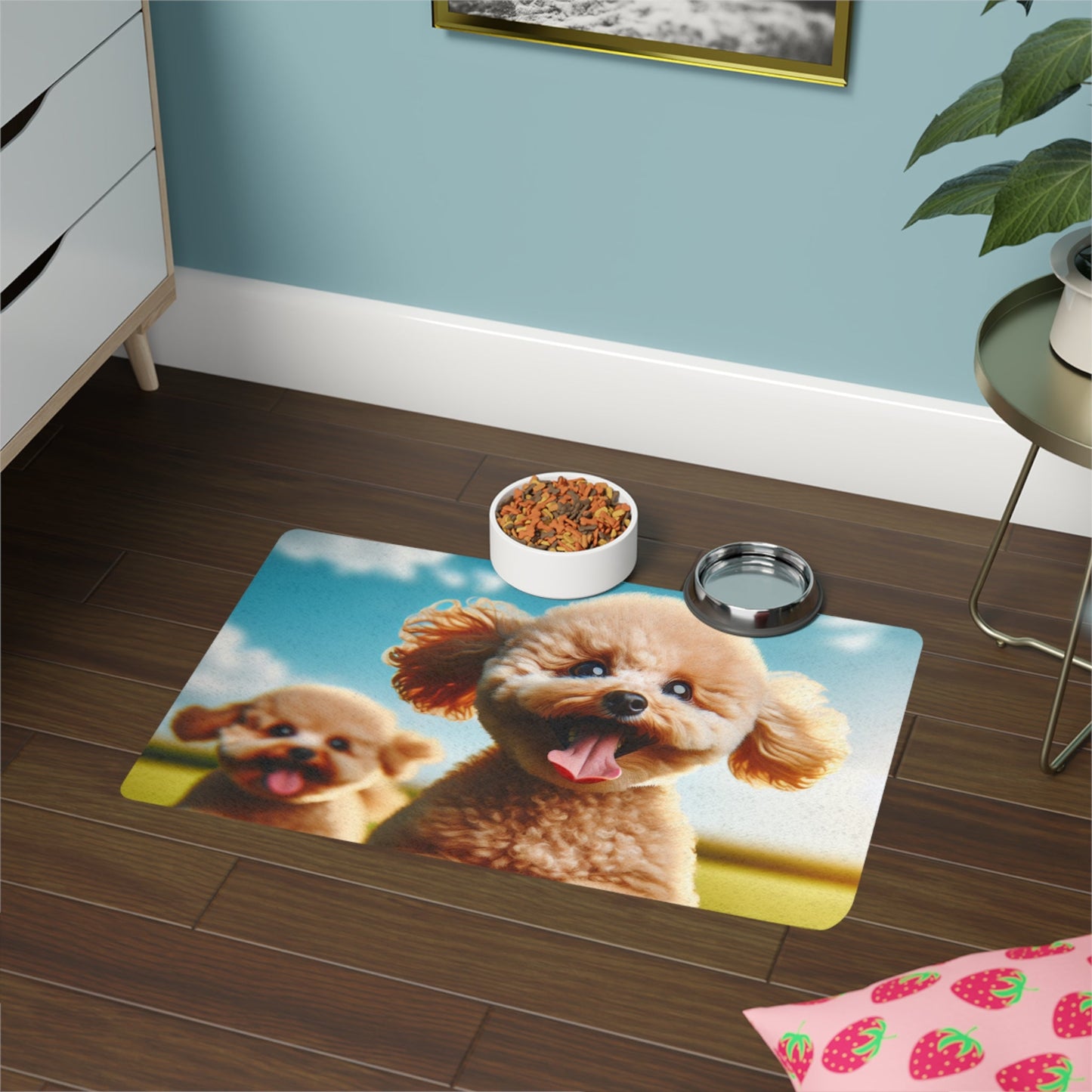 Non-Slip Pet Food Mat – Waterproof Feeding Mat for Dogs