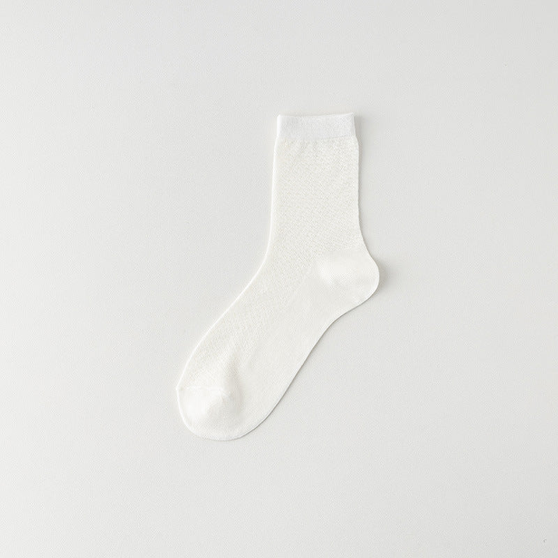 Breathable Sweat-Absorbent Mens Business Stockings