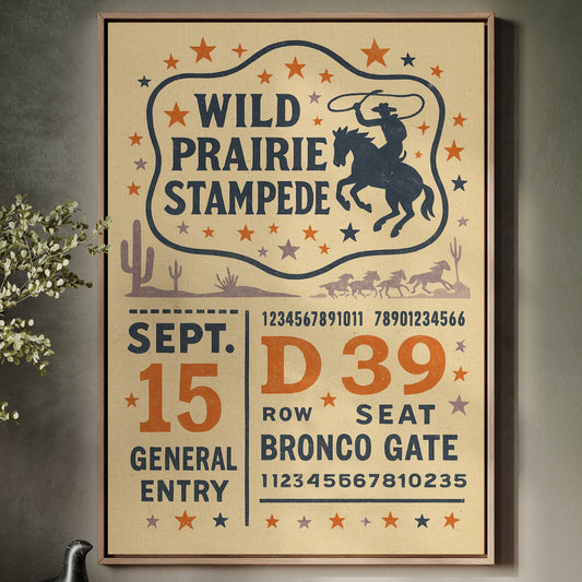 Wild Prairie Stampede Ticket