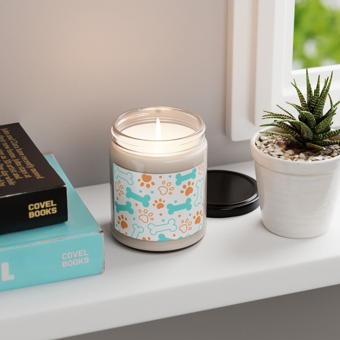 Bougie en cire de soja – Bougie parfumée en pot