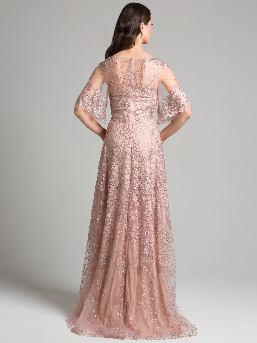 Lara 33277 - Robe Mère de la mariée à Manches Cape