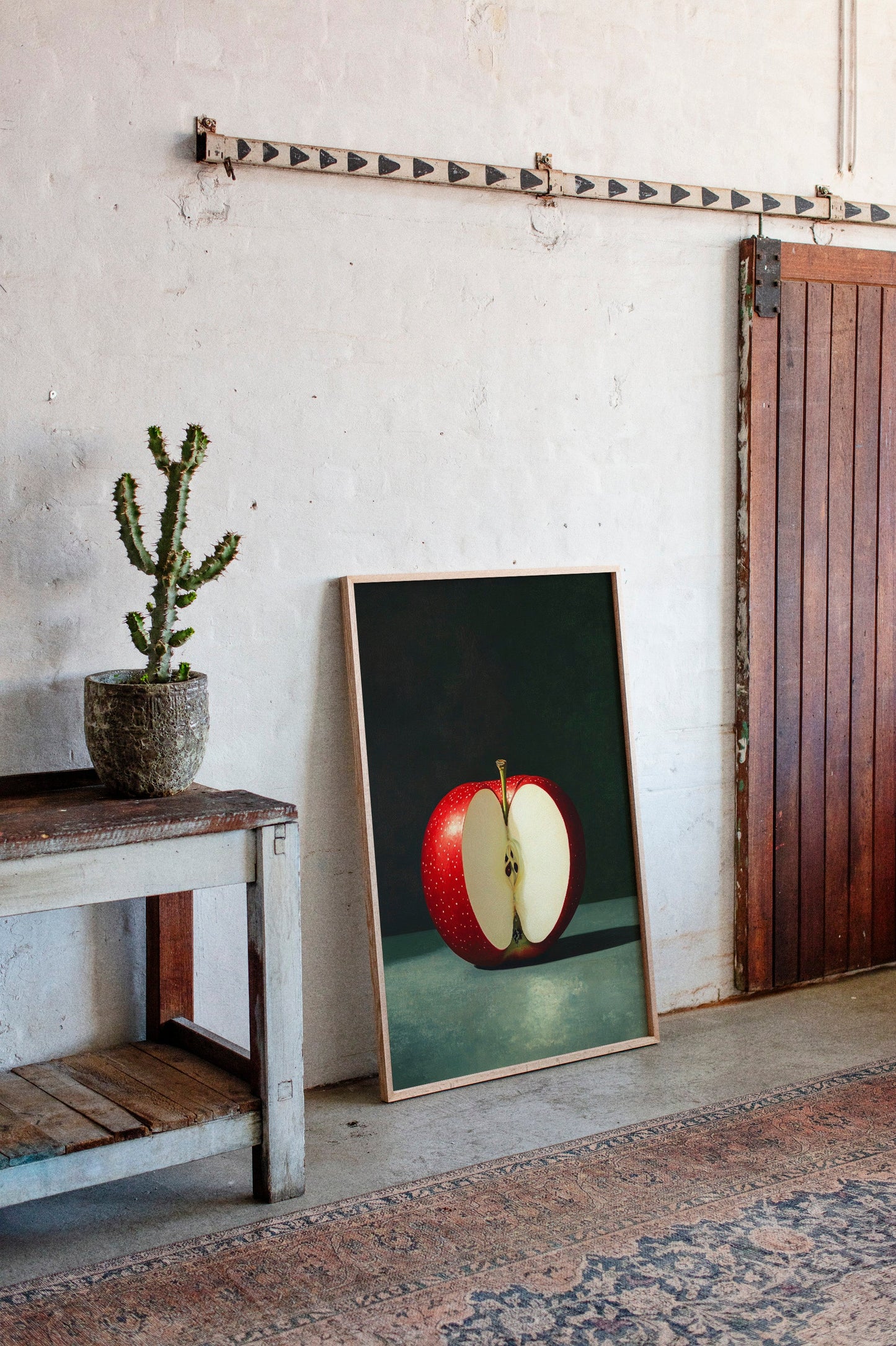 The Apple Divided in Stillness