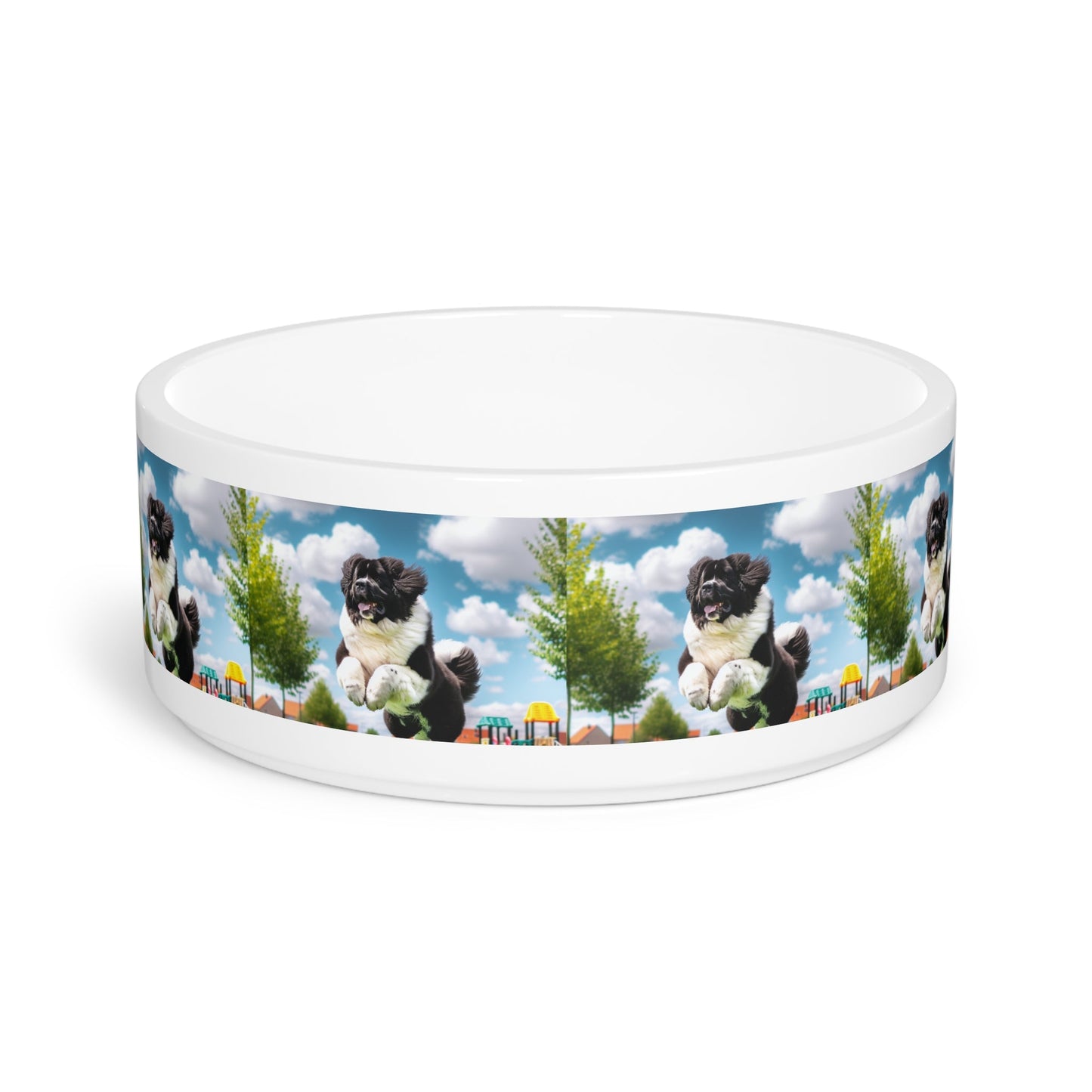 Ceramic Pet Bowl – 16 oz Dog Feeding Bowl