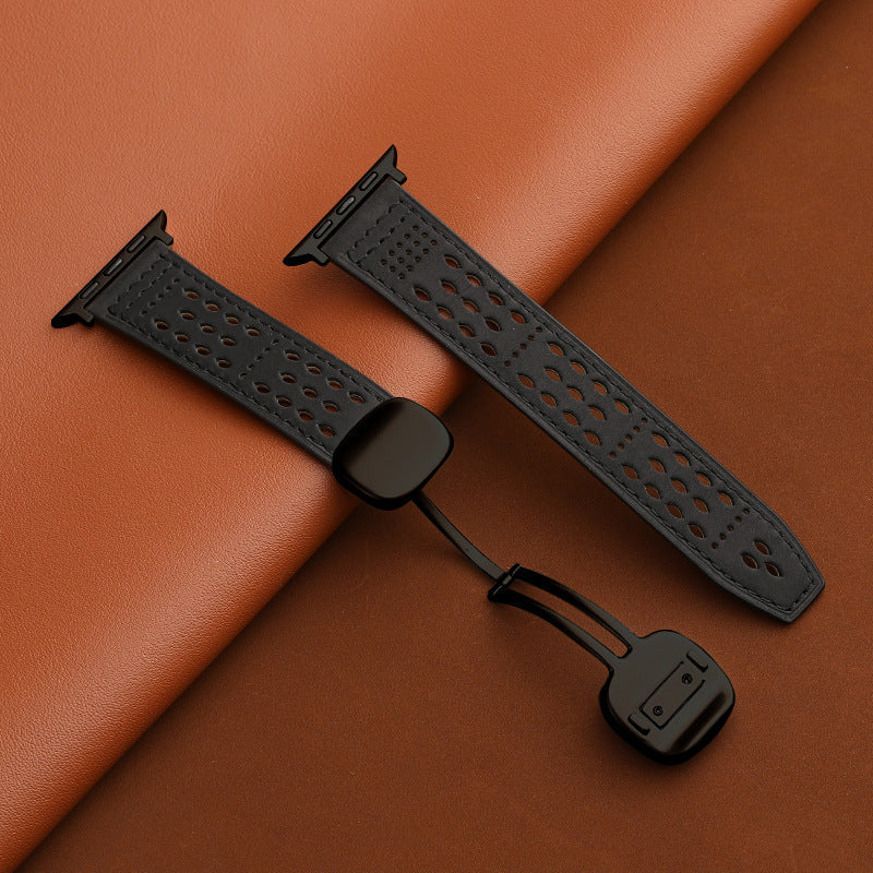 Magnetic-clasp Breathable Strap For IWatch