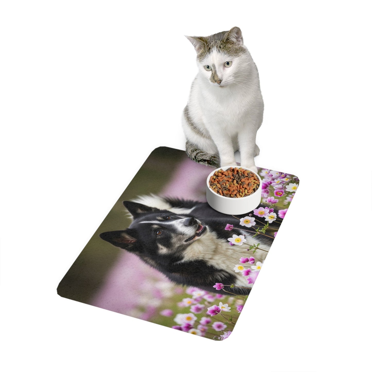 Non-Slip Pet Food Mat – Waterproof Feeding Mat for Dogs