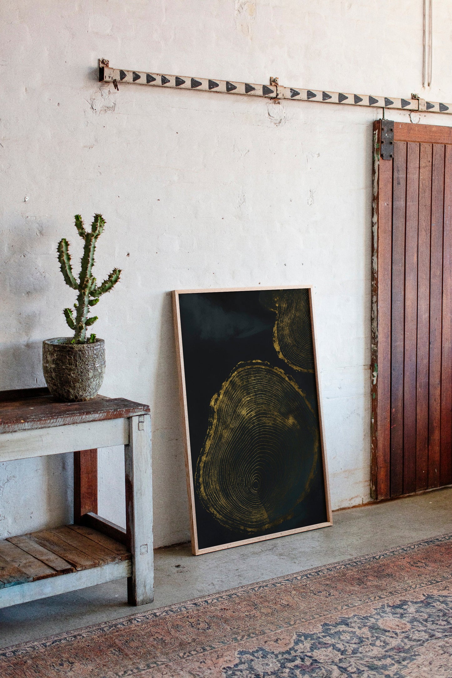 Schattenringe in Gold