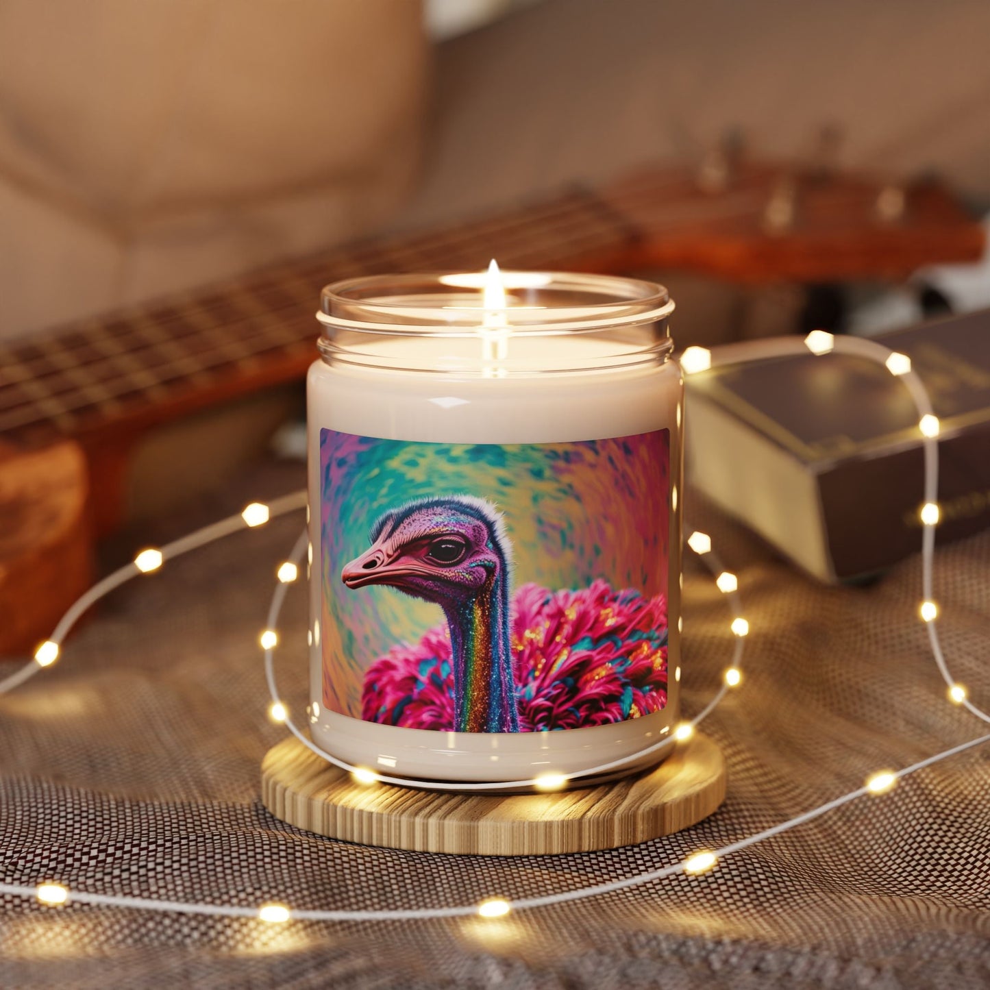 Bougie en cire de soja – Bougie parfumée en pot
