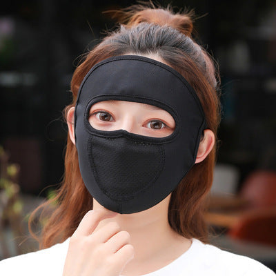 Ice Silk Sunscreen Mask UV Protection