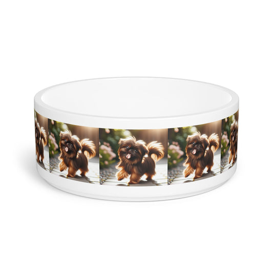 Ceramic Pet Bowl – 16 oz Dog Feeding Bowl