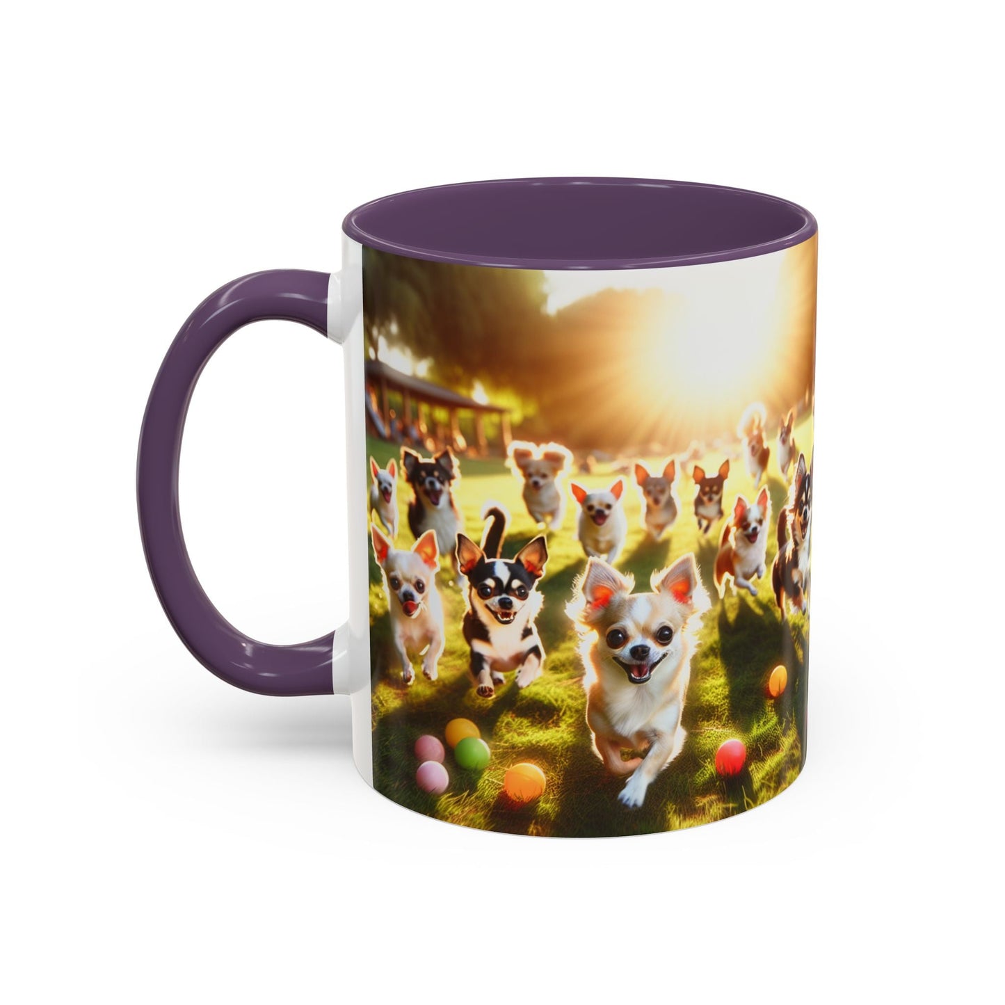 Keramiktasse mit Hunderassen-Motiv – 11 oz & 15 oz