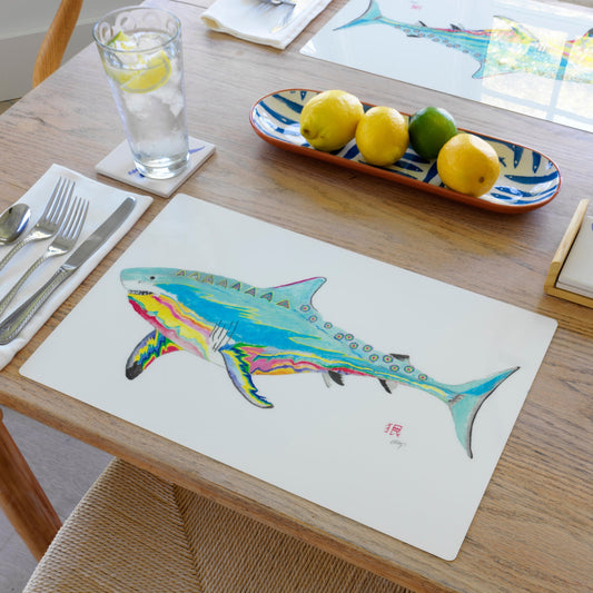 Psycho Shark Placemat | Nautical