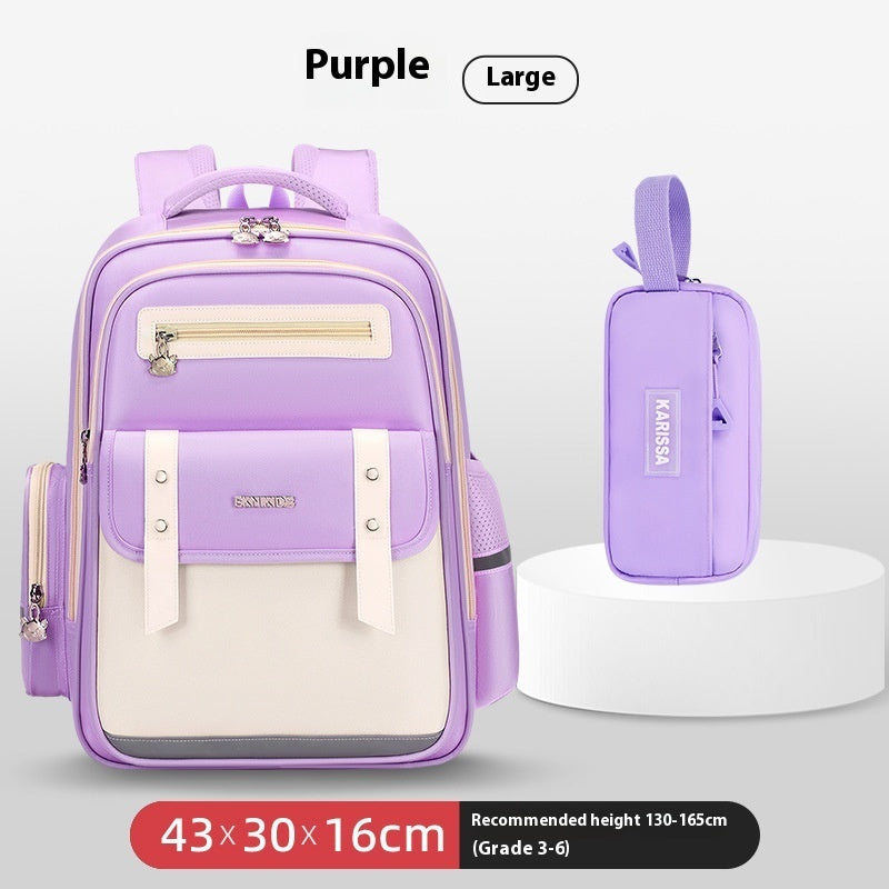 Oxford Cloth Children's Schoolbag Large Capacity Backpack
