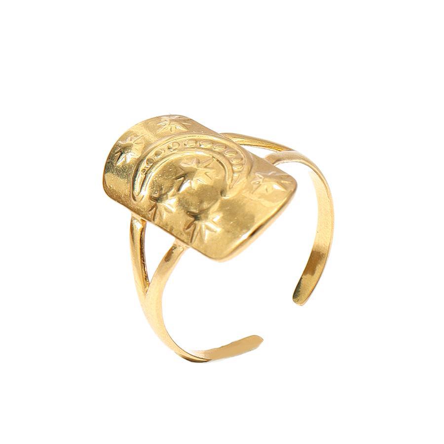 French-style Starsunmoon Ring For Women